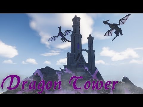 Epic Dragon Tower | Minecraft Timelapse [Speed Build]