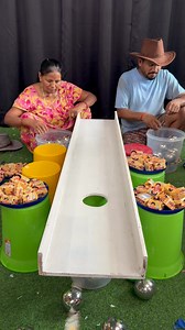 296K views · 686 reactions | Mom vs Son Biscuit Roll Ball in Small Hole Drop Challenge #game | Vijay Challenge | Facebook