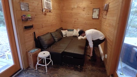 Inside a 40ft Container Home With Luxury Vibes