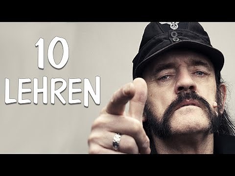 10 SPRÜCHE von LEMMY die dein Leben verändern können!
