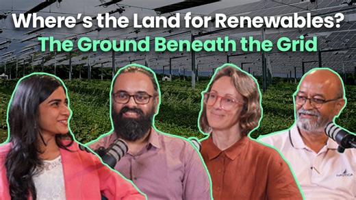 As India races towards a renewable future, tough questions arise: who gains, who loses, and how do we protect precious farmland? In this episode of The Better India podcast, we have Simran Grover, Founder and CEO, Centre for Energy, Environment and People (CEEP), Anand Jain, an entrepreneur with a 16-acre agrivoltaic farm in rural Madhya Pradesh, and Anna Biswas, who oversees India operations for Forum for the Future as Managing Director. By bringing together voices from policy, sustainability, 