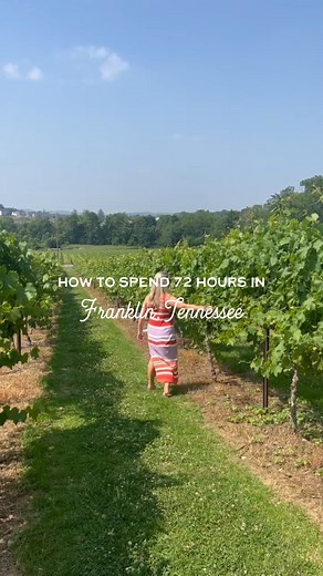 Discover even more ✨ vacation inspiration ✨ in our free guide—comment "GETAWAY" to get your print or digital copy! 1. Take a stroll down "America's Favorite Main Street" 2. Explore The Factory at Franklin 3. Experience Tennessee Wine Country at Arrington Vineyards 4. Discover Franklin's Civil War Attractions 5. Adventure along the The Natchez Trace 6. Spend the afternoon in Leiper's Fork . . #FranklinTN #VisitFranklinTN #72hourguide #travelguide | Visit Franklin, TN