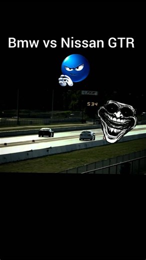 Bmw vs Nissan GTR #shorts #bmwmmotorsport #bmw
