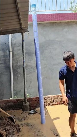 One-by-One Plastic Pipe Installation for Deep Wells