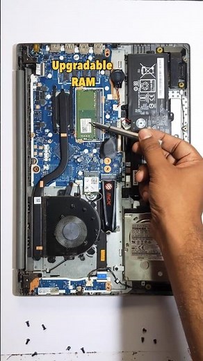 Lenovo IdeaPad Slim 3 RAM Upgrade (i3 10th Gen) #DIY #laptop #lenovo