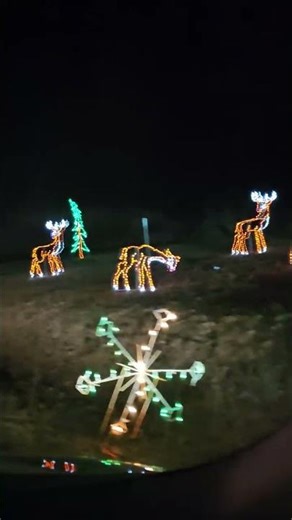 Bluefield, WV city park lights.