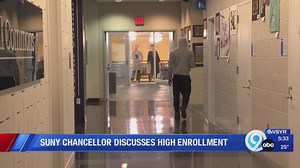 Interview: SUNY Chancellor discusses high enrollment at SUNY schools