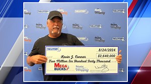 Massachusetts $2.64M lottery winner played same numbers for over 30 years