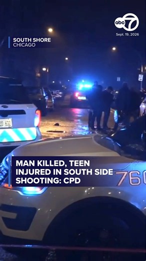 Man killed, teen hurt in South Shore shooting: police