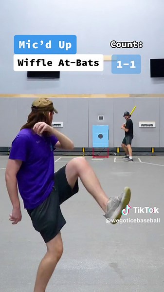 Insane Knuckleball Pitch in Wiffleball Game