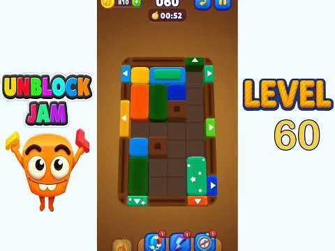 Unblock Jam Level 60 Walkthrough Solution