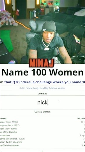 Silky Tried to Name 100 Women… It Went Exactly How You’d Expect 😭💀 ⭐