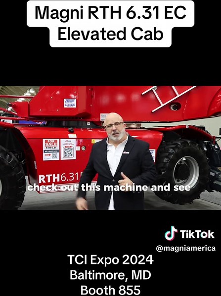 Experience the Innovative Magni RTH 6.31 EC at TCI Expo