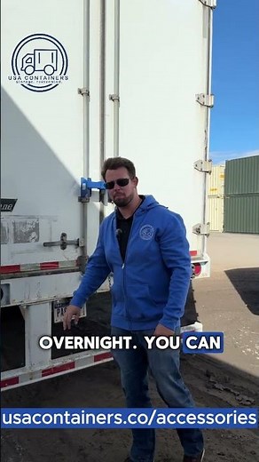 Secure your container like a pro.🔒| USA Containers