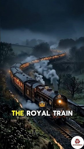 Inside the Royals’ Private Train #RoyalFamily #RoyalTrain #shortsfeed