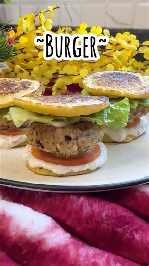 Protein Packed Burger You Must Try 🤤💪 #shorts #shortvideo #tranding #trandingshorts #viralshorts