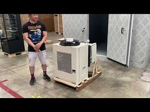 2 hp Medium Temperature Outdoor Walk-In Cooler Refrigeration System Indoor with Self-Contained