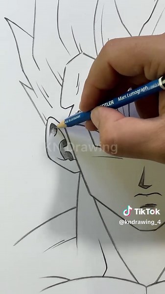 How to draw Gohan Ssj easy . . . . #gohan #gohanssj2 #gohandelfuturo #dragonball #dragonballsuper #anime #animedrawing #drawingtutorial #animeart #howtodraw #drawing #draw #drawings #sketch #sketching #pencil #pencildrawing #pencilart #art #reels #reelsvideo