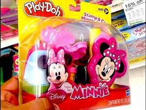 PLAY-DOH Minnie Mouse [Mickey Mouse Clubhouse] Play-Doh Set [Create Minnie] TOY REVIEW