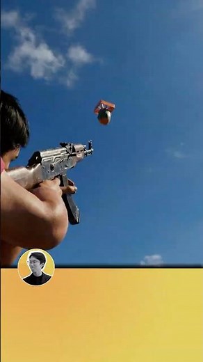 If you shoot at a falling nuclear bomb, will it explode? 💣✨ #architect #shorts