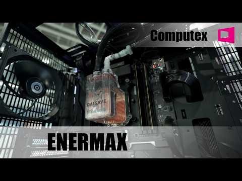Computex 2026: Enermax showcases immersion cooling, high-end power supplies and powerful AiOs