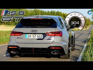 Audi RS6 GT🔥| 0-304 km/h acceleration🏁| by Automann in 4K