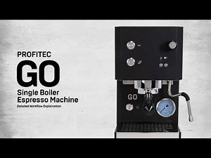 Profitec GO | New Espresso Machine | Detailed Workflow Explanation