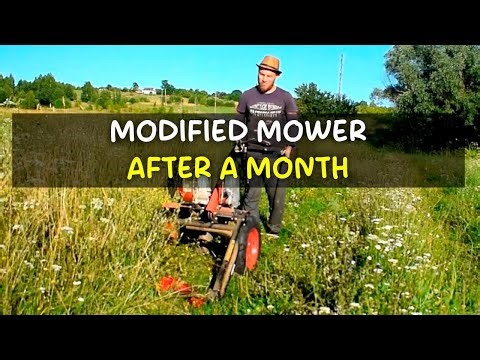DIY Walk-Behind Rotary Mower Upgrade: One Month Later—Hauling Hay with My Power Tiller