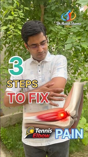 Fix Your Tennis Elbow Pain At Home With These THREE Things!