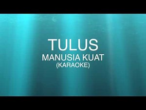 TULUS - Manusia Kuat Karaoke | Female Version (Cover) High Quality