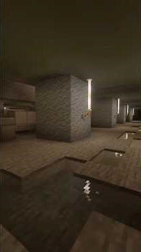 I Built BACKROOMS Level 1 in Minecraft! #minecraft #backrooms #minecraftbuilding