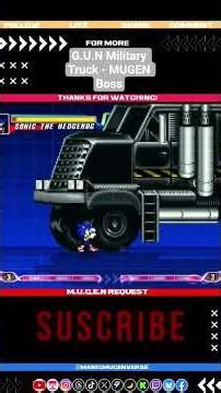 G.U.N Military Truck - MUGEN Boss #mugen #fyp #yt #ytshorts #short #shorts #shortsfeed #shortsvideo
