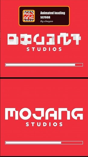 Animated Loading Screen #minecraft #mods