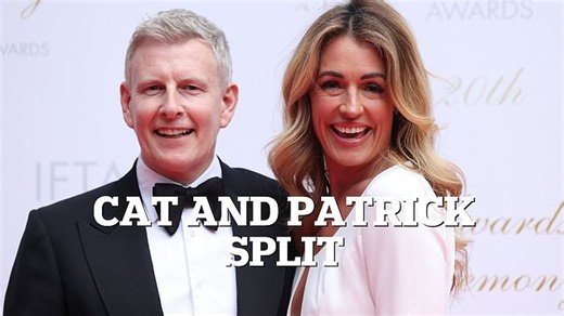 Cat Deeley and Patrick Kielty split after 12 years of marriage