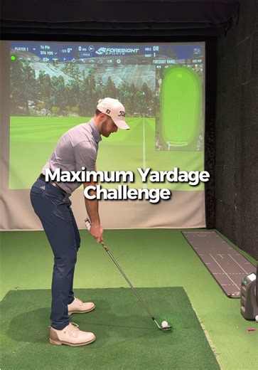 DP World Tour Inspired Max Yardage Challenge - Hitting each club as far as possible! Add all together for Total Score 👀 What would you score? #golf #golfpro #fyp #speed #dpworldtour