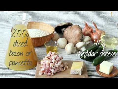 Mushroom, courgette and bacon risotto recipe - Allrecipes.co.uk