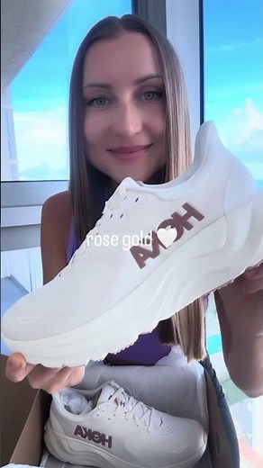 HOKA Arahi 8 Rose Gold ✨ Unboxing & First Try
