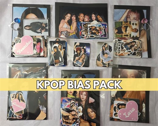 KPOP Bias Pack - Photocard, Sticker, Tiny, Small, Medium, Large, Giant, Grab Bag, Keychain, Sophia Daniela Megan Manon Lara Yoonchae - Etsy New Zealand