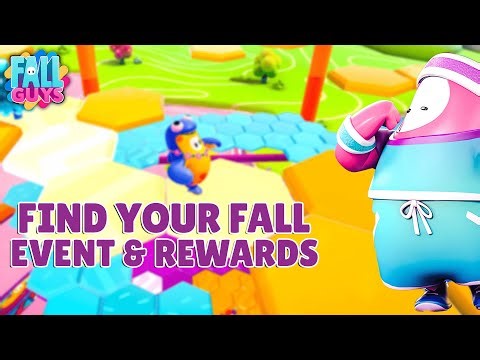 FALL GUYS Gameplay Walkthrough - Find Your Fall: Full Event & All Rewards