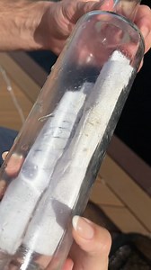 What they found in the bottle shocked them! 😱🤯 bottle washed up and had letters in side, and they break it and read them. | Janelle & Kate