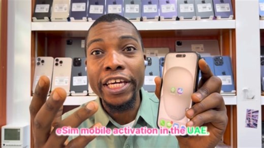 How to activate your eSIM on your smartphone in the UAE. It’s as simple as ABC. You don’t need to visit telecommunications outlets before activation. Here are the steps: First, set up with the UAE PASS application. Then, choose your network provider application, for example, Du or Etisalat. #du #dxb #uae #esim | April Gadgets