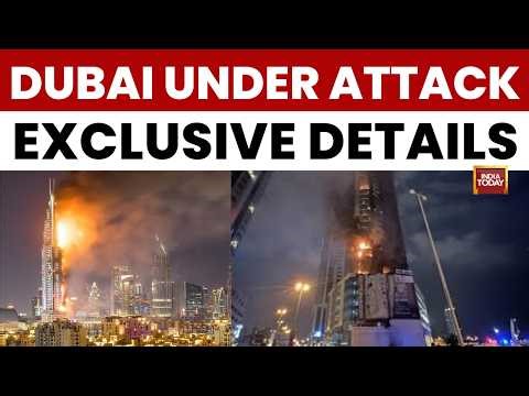 Iran Attack Dubai News: Missiles Headed Towards Dubai, Loud Explosions Heard In Dubai | War News