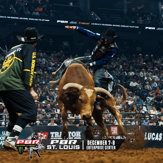 It's bull time St. Louis!! See the PBR in action 𝐍𝐄𝐗𝐓 𝐌𝐎𝐍𝐓𝐇 at Enterprise Center December 7-8!! | PBR