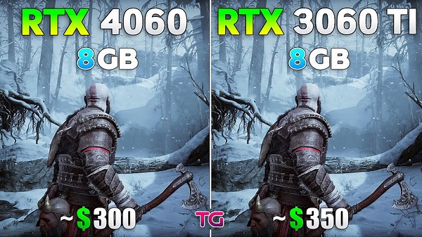 RTX 4060 vs RTX 3060 Ti - Test in new games 2025