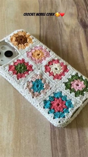 crochet mobile cover 🥰❤️#crochet #handmade #explore #viral#short