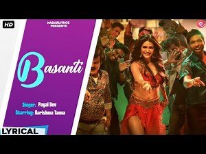 Basanti With Lyrics | Suraj Pe Mangal Bhari | Full Song | Karishma Tanna | Payal Dev, Danish Sabri