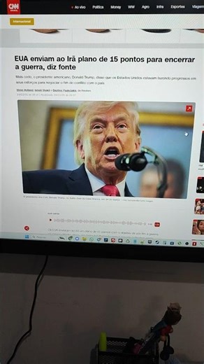 US sends Iran a 15-point plan to end the war, source says.