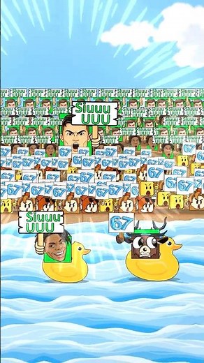 99 NIGHTS IN FOREST x RONALDO x STEAL A BRAINROT ROBLOX Challenge: Siuuu x 67 vs 61 x 69 Boat Race