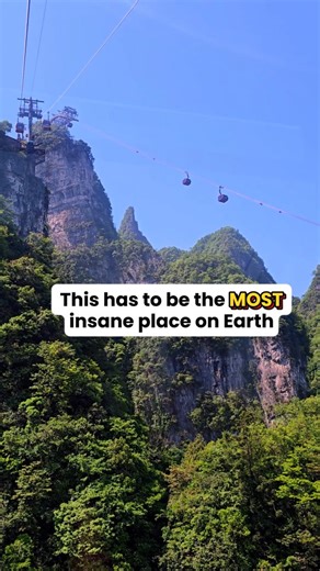 Tom Harborne on Instagram: "𝐓𝐡𝐢𝐬 𝐦𝐨𝐮𝐧𝐭𝐚𝐢𝐧 𝐢𝐬𝐧’𝐭 𝐚 𝐥𝐚𝐧𝐝𝐦𝐚𝐫𝐤, 𝐢𝐭’𝐬 𝐚 𝐛𝐨𝐬𝐬 𝐥𝐞𝐯𝐞𝐥. Tianmen Mountain doesn’t warm you up. It throws you straight into chaos. The cable car pulls you from Zhangjiajie city and drags you into the clouds for what feels like minutes of freefall in reverse. You watch the world shrink until you’re staring at ridgelines from above, not below. Up top the glass skywalk wraps around the cliff face and your brain goes primal. Locals walk past