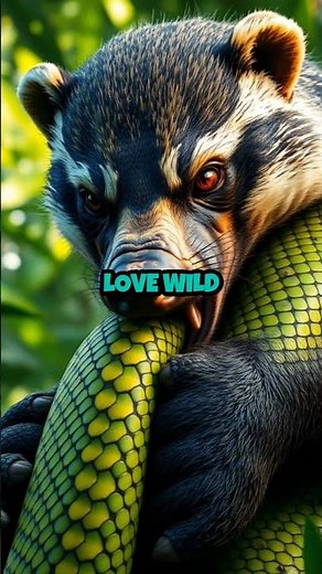 Honey Badger vs. Python: Who Wins the Ultimate Showdown? 🐍⚡🦡